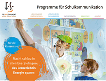 Tablet Screenshot of energie-unterricht.de